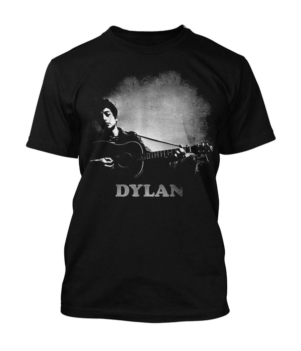 Bob Dylan T-Shirt Guitar & Logo