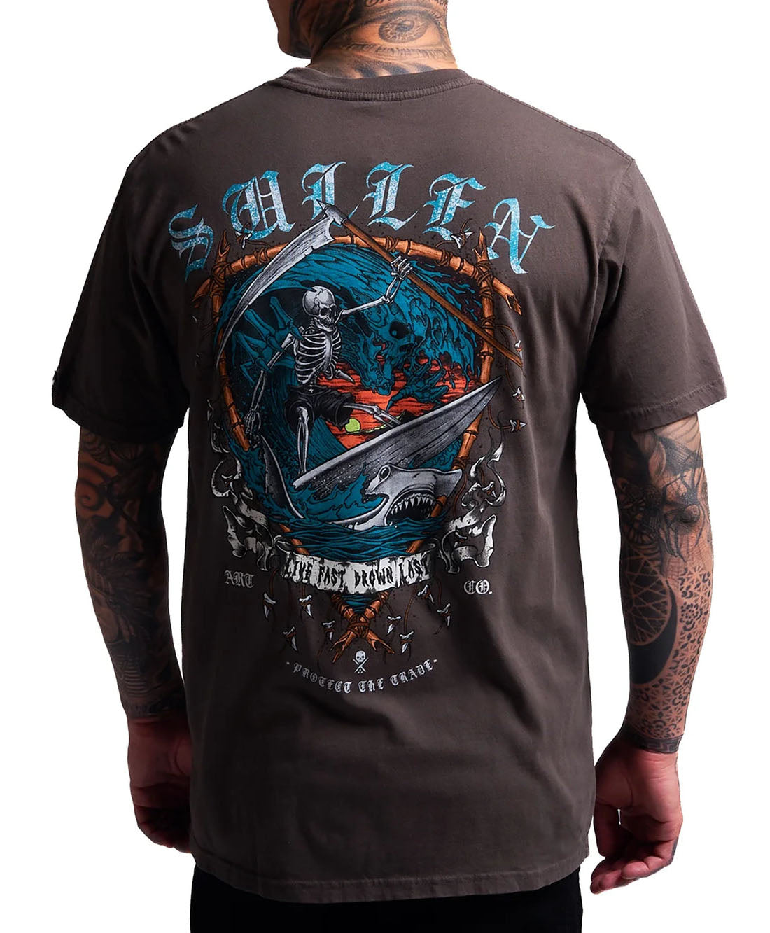 Sullen Clothing T-Shirt Death Before Shore