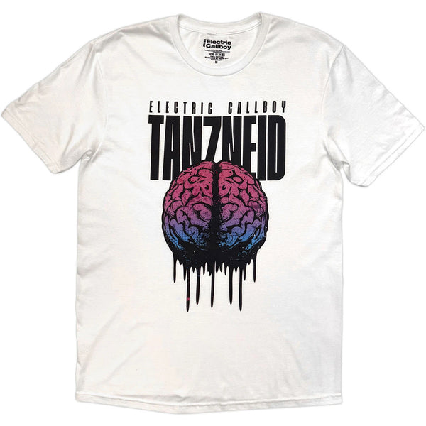 Electric Callboy T-Shirt Tanzneid Melting Brain Weiß