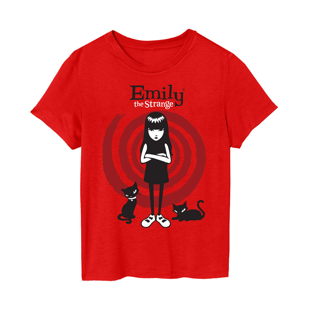 Emily The Strange T-Shirt Swirl
