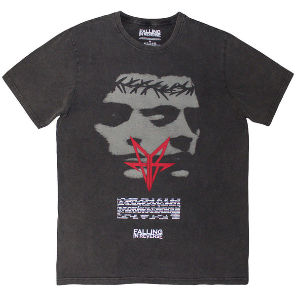 Falling In Reverse T-Shirt Blur Stone Wash