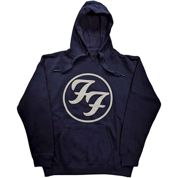 Foo Fighters Kapuzenpullover FF Logo Navy Blue Hoodie