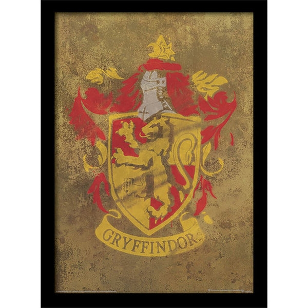 Harry Potter Gerahmtes Bild Gryffindor Crest