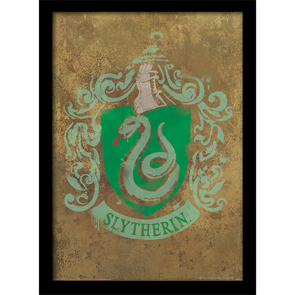 Harry Potter Gerahmtes Bild Slytherin Crest