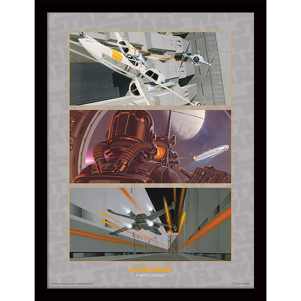 Star Wars Gerahmtes Bild X-Wing Assault