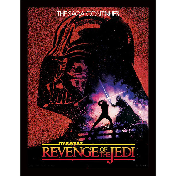 Star Wars Gerahmtes Bild Revenge Of The Jedi