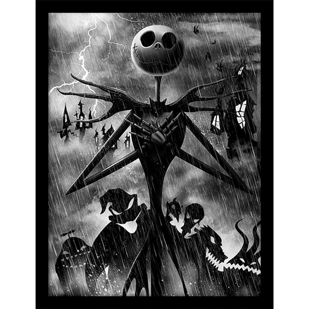 The Nightmare Before Christmas Gerahmtes Bild Jack Storm