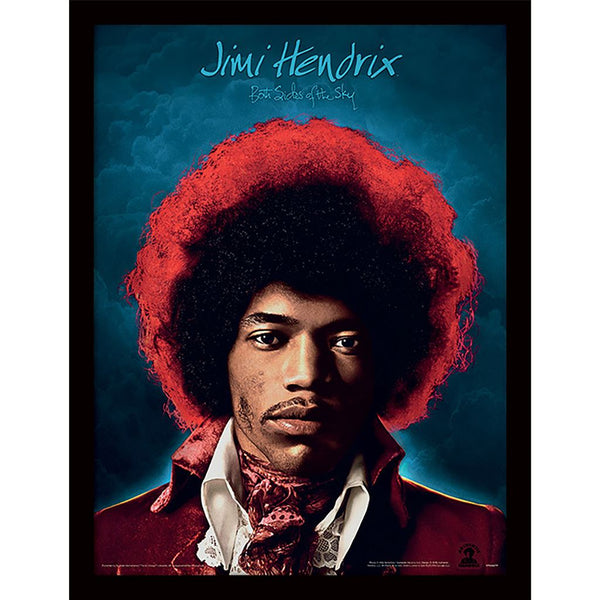 Jimi Hendrix Gerahmtes Bild Both Sides Of The Sky