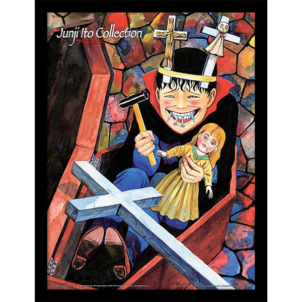 Junji Ito Gerahmtes Bild Soichi's Selfish Curse