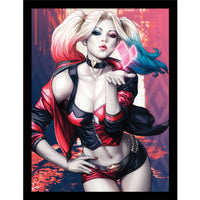 Batman Gerahmtes Bild Harley Quinn Blow