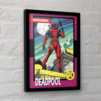 Deadpool Gerahmtes Bild Super Heroes