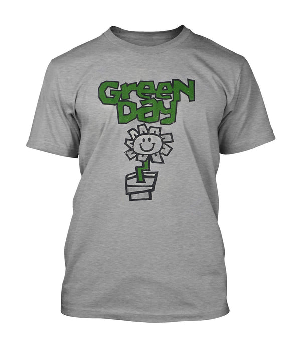 Green Day T-Shirt Flower Pot