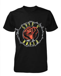 Guns N' Roses T-Shirt Rose Circle Paradise City