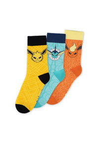 Pokémon Socken Eeveelutions 3-Paar