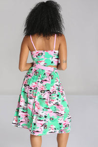 Hell Bunny Rock Kai Skirt