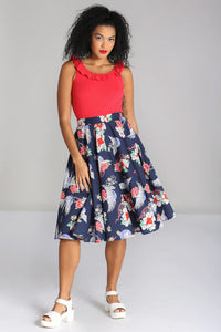 Hell Bunny Rock Misa Skirt