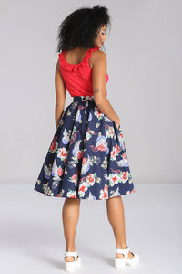 Hell Bunny Rock Misa Skirt