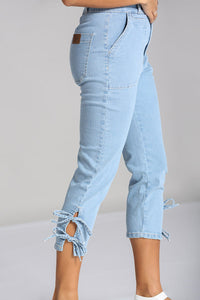Hell Bunny Cropped Jeans Kiralee
