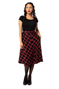 Hell Bunny Rock Janine Skirt