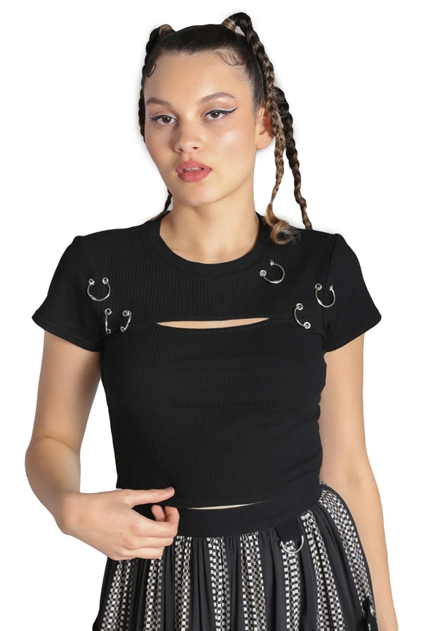 Hell Bunny Crop Top Taylor