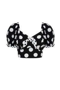 Hell Bunny Crop Top Dolores