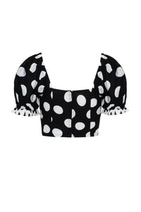 Hell Bunny Crop Top Dolores