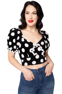 Hell Bunny Crop Top Dolores