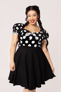 Hell Bunny Crop Top Dolores