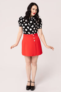 Hell Bunny Bluse Dolores