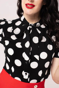 Hell Bunny Bluse Dolores