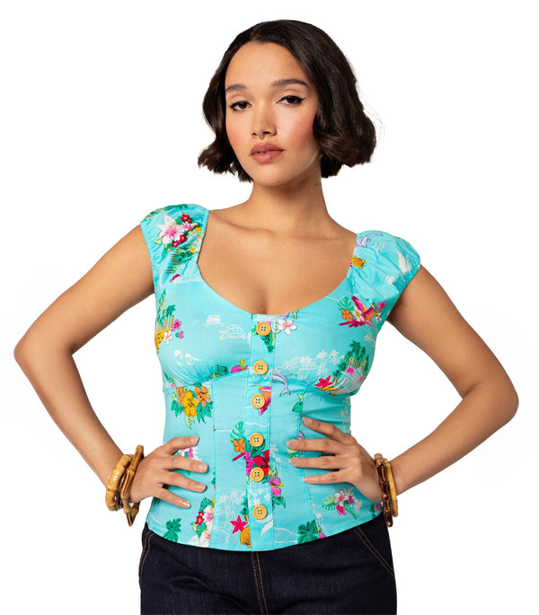 Hell Bunny Top Ayanna