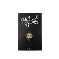 Hell Bunny Anstecknadel Solaris Sun & Moon Pin Badge