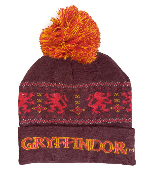 Harry Potter Mütze Gryffindor Snow Pom Beanie