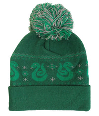 Harry Potter Mütze Slytherin Snow Pom Beanie