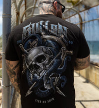 Sullen Clothing T-Shirt Harpoon Skull