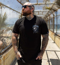 Sullen Clothing T-Shirt Harpoon Skull