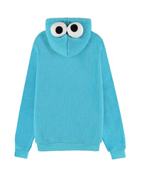 Sesamstraße Kapuzenpullover Cookie Monster Plush Hoodie