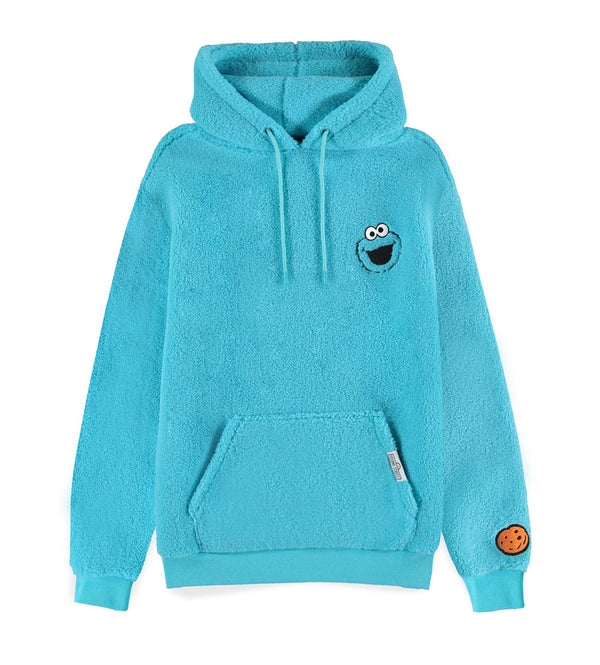 Sesamstraße Kapuzenpullover Cookie Monster Plush Hoodie