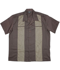 Steady Clothing Hemd Houndstooth Braun