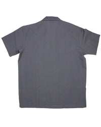 Steady Clothing Hemd Poplin Wide Panel Charcoal Black