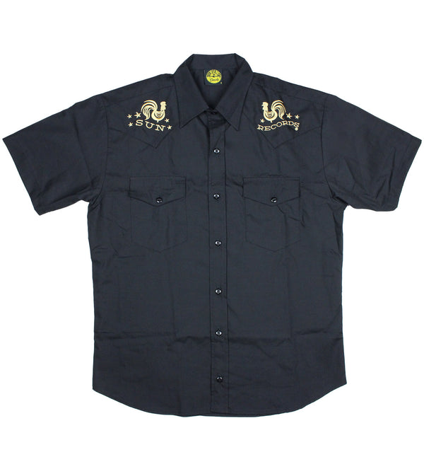 Steady Clothing x Sun Records Western Hemd Rooster Crow
