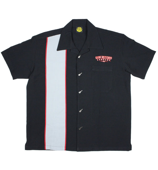 Steady Clothing x Sun Records Bowling Hemd Sound Piped