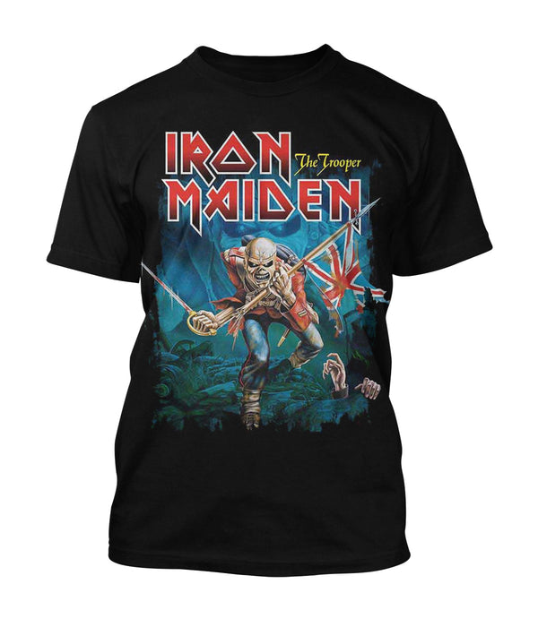 Iron Maiden T-Shirt Trooper Eddie Large Eyes