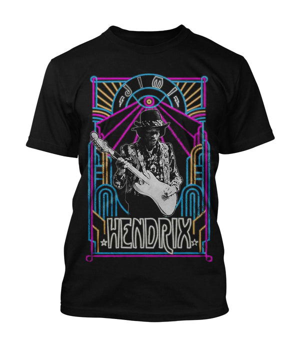 Jimi Hendrix T-Shirt Electric Ladyland Neon