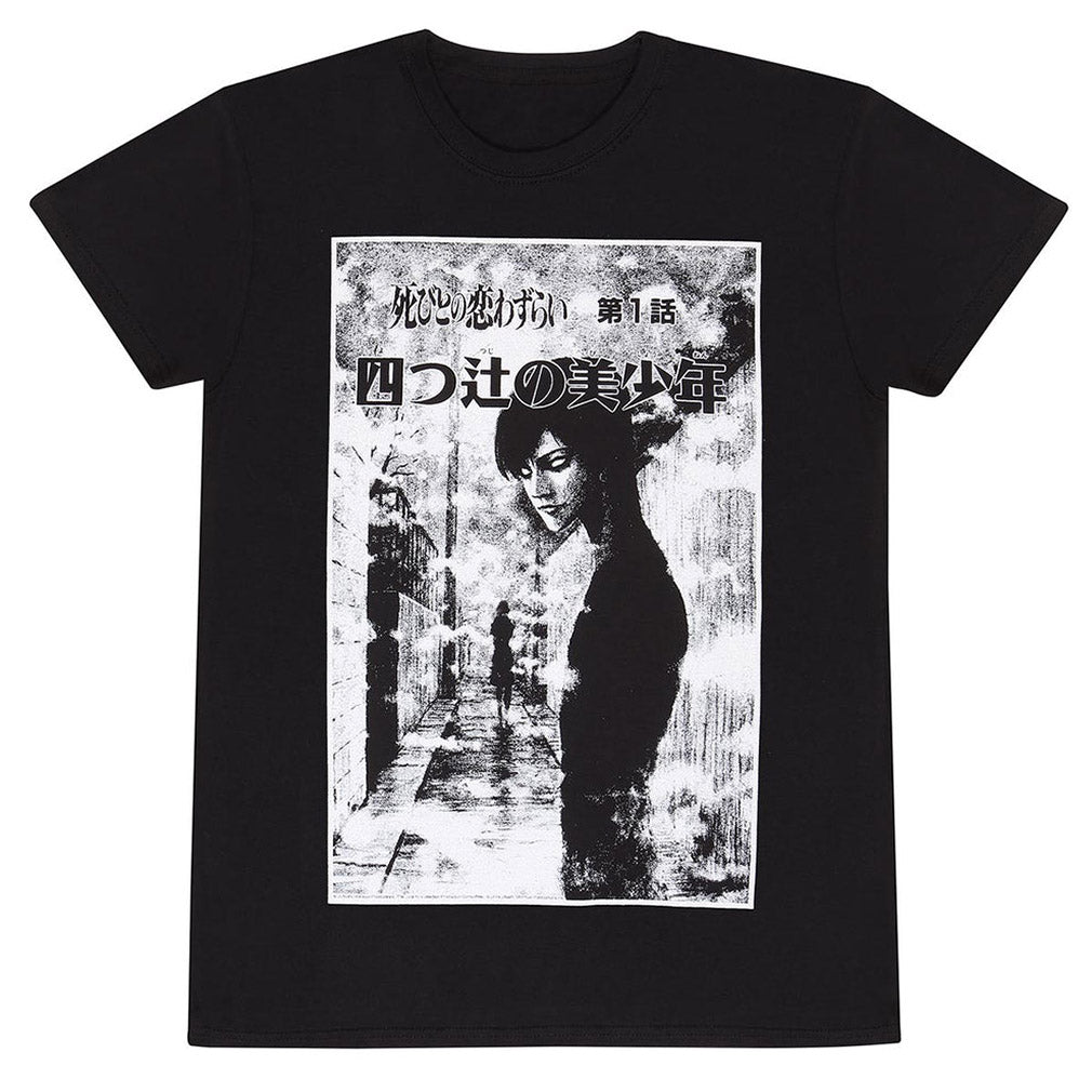 Junji Ito T-Shirt Black And White Lovesickness