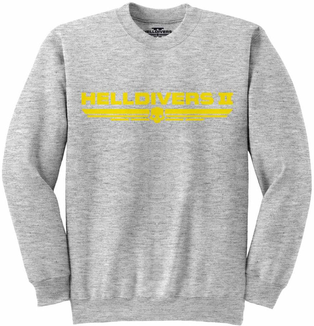 Helldivers 2 Pullover Yellow Logo