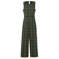 Dolly and Dotty Jumpsuit Sylvia Green Tartan