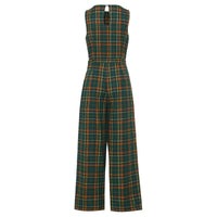 Dolly and Dotty Jumpsuit Sylvia Green Tartan