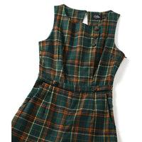 Dolly and Dotty Jumpsuit Sylvia Green Tartan