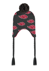 Naruto Shippuden Mütze Akatsuki Clouds Sherpa Beanie